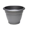 Round Bell Pot In Black - 46cm 2 Round Bell Pot In Black - 46cm -Plantery Shop 12808810 9514831909799682