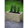 Forest Garden Wooden Linear Double Planter -Plantery Shop 12814339 9074831958684865