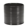 Glass Grey Ceramic Cover Pot - 14cm -Plantery Shop 12827427 9204831918788639