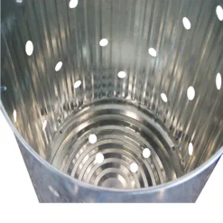 None Garden Galvanised Steel Incinerator / Fire Bin With Lid - 85L -Plantery Shop 12834094 1205030658523428