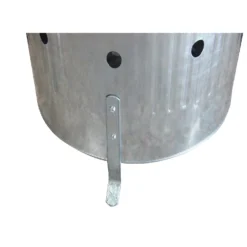 None Garden Galvanised Steel Incinerator / Fire Bin With Lid - 85L -Plantery Shop 12834094 1945030658343959