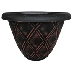 Westminster Lattice Round Pot - 33cm -Plantery Shop 12834659 7894833167559987