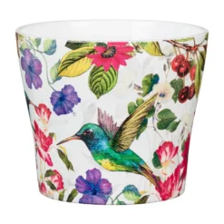 Paradise Ceramic Cover Pot 13cm