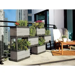 Modular Planter Set - Grey -Plantery Shop 12836339 1664845831850113