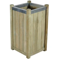 Forest Garden Wooden Slender Planter
