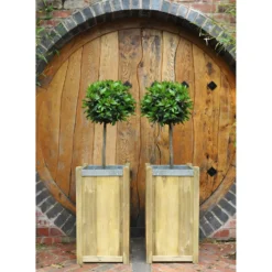 Forest Garden Wooden Slender Planter -Plantery Shop 12884312 5704843349000184