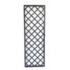 1.8m X 60cm Wooden Trellis Panel - Grey 1 1.8m X 60cm Wooden Trellis Panel - Grey -Plantery Shop 12885325 1435013038557425