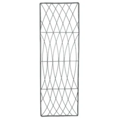 Smart Garden Faux Willow Rectangular Trellis - 1.2 X 0.45m, Slate Grey