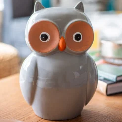 Ceramic Owl Garden Ornament - 25cm -Plantery Shop 12890924 1604941774151704