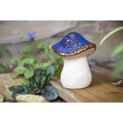 Ceramic Mushroom Garden Ornament - Medium -Plantery Shop 12890925 1184843660752132
