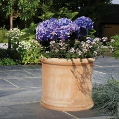Regency Terracotta Cylinder Pot 20cm -Plantery Shop 13176845 7214933182940692