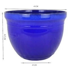 Maddison Royal Blue Planter - 45cm 5 Maddison Royal Blue Planter - 45cm -Plantery Shop 13190833 4294926229099605