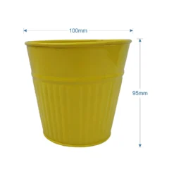Ribbed Planter (3 Colour Mix) - 10cm -Plantery Shop 13193952 1784933495956372