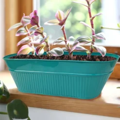 Ribbed Trough Planter Mix - 40cm -Plantery Shop 13193959 2144904495648832