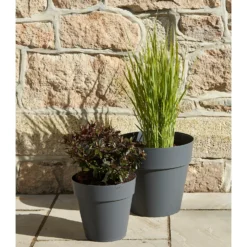 Soho Contemporary Grey Planter - 17cm -Plantery Shop 13297715 1334932211145376