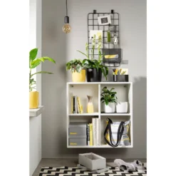 Perla White Plant Pot - 13cm -Plantery Shop 13432916 2054914557545512