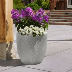 Sierra Grey Egg Planter - 38cm -Plantery Shop 13441300 3814940539010313