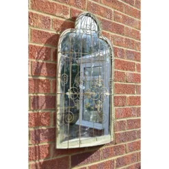 MirrorOutlet Shabby Chic Garden Accent Mirror - 70x40cm -Plantery Shop 13950538 1134987173086412
