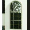 MirrorOutlet Green Country Rustic Multi Panel Design Garden Mirror - 140x56cm -Plantery Shop 13950543 2694987139372487