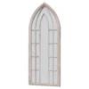 MirrorOutlet Somerley Sunflower Gothic Arch Large Garden Mirror - 150x61 Cm -Plantery Shop 13950558 3074987173041757