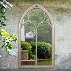 MirrorOutlet Somerley Chapel Arch Large Garden Mirror - 150x81cm -Plantery Shop 13950561 3734987138883427