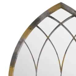 MirrorOutlet Rose Garden Rustic Arch Extra Large Metal Garden Mirror - 161x72cm 7 MirrorOutlet Rose Garden Rustic Arch Extra Large Metal Garden Mirror - 161x72cm -Plantery Shop 13950562 1394987139108541
