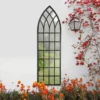 MirrorOutlet Somerley Secret Garden Rustic Arch Large Metal Garden Mirror - 160x47.5cm -Plantery Shop 13950567 6284987139775369