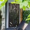 Amarelle Extra Large Metal Flame Decorative Garden Screen Mirror - 180x90cm -Plantery Shop 13950582 2304987139071866