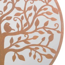 MirrorOutlet Stag Deer Round Garden Mirror - 100cm -Plantery Shop 13950585 1324987138855506