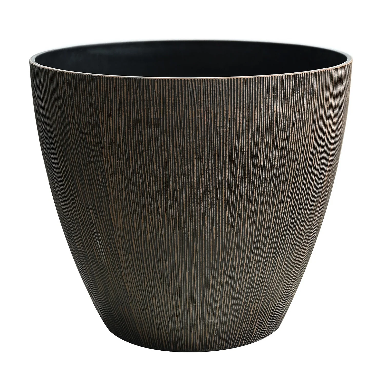 Brown Bark Planter - 23cm 3 Brown Bark Planter - 23cm