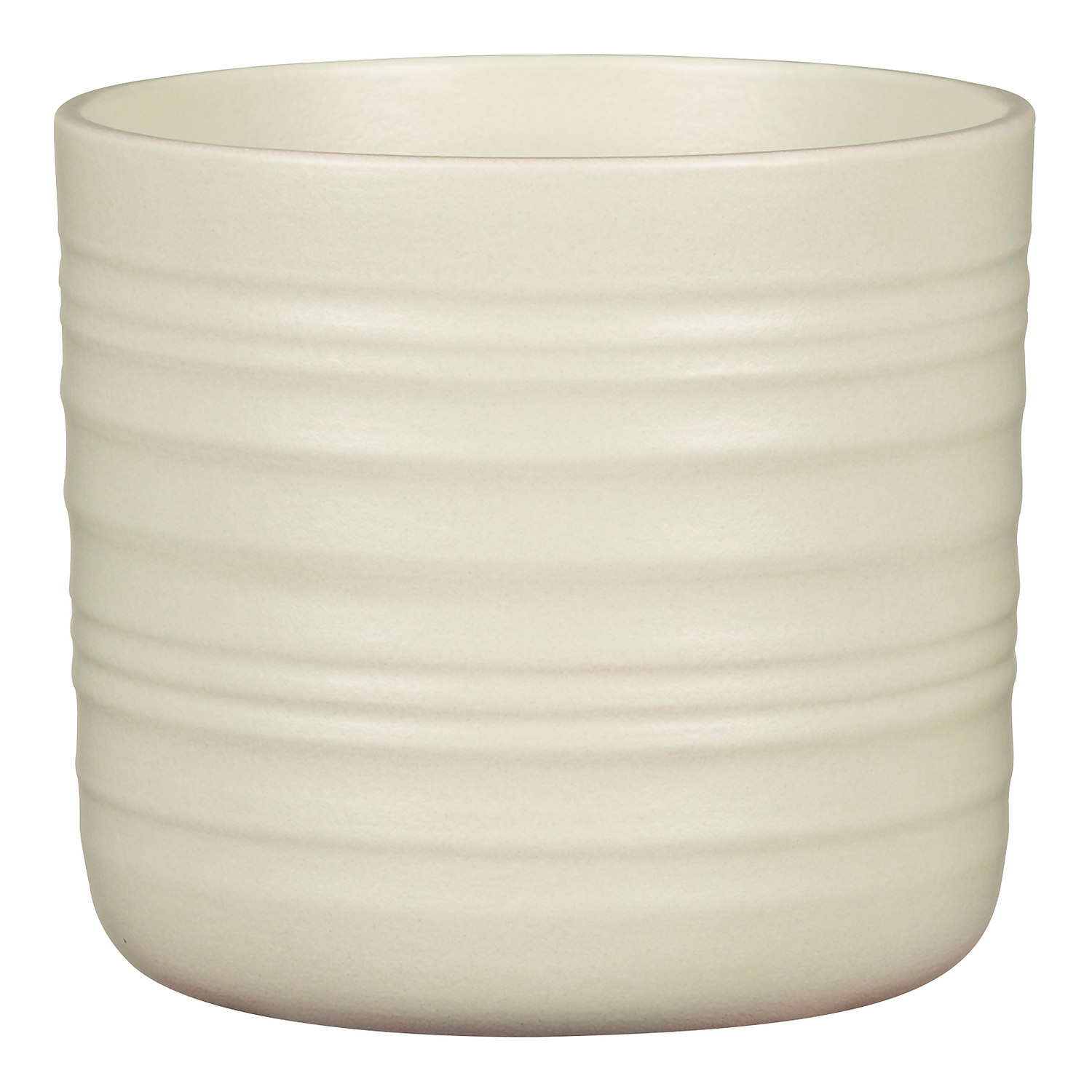 Scheurich Ripple Soft Green Indoor Pot - 12cm 3 Scheurich Ripple Soft Green Indoor Pot - 12cm