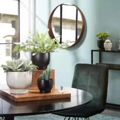 Scheurich Opale Smooth White Indoor Pot - 15cm -Plantery Shop 13953275 1294987120180749