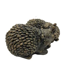 Bronze Look Hedgehog Family Garden Ornament -Plantery Shop 13965951 4705014596906324