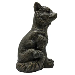 Bronze Look Fox Garden Ornament 11 Bronze Look Fox Garden Ornament -Plantery Shop 13965952 1195014596477228