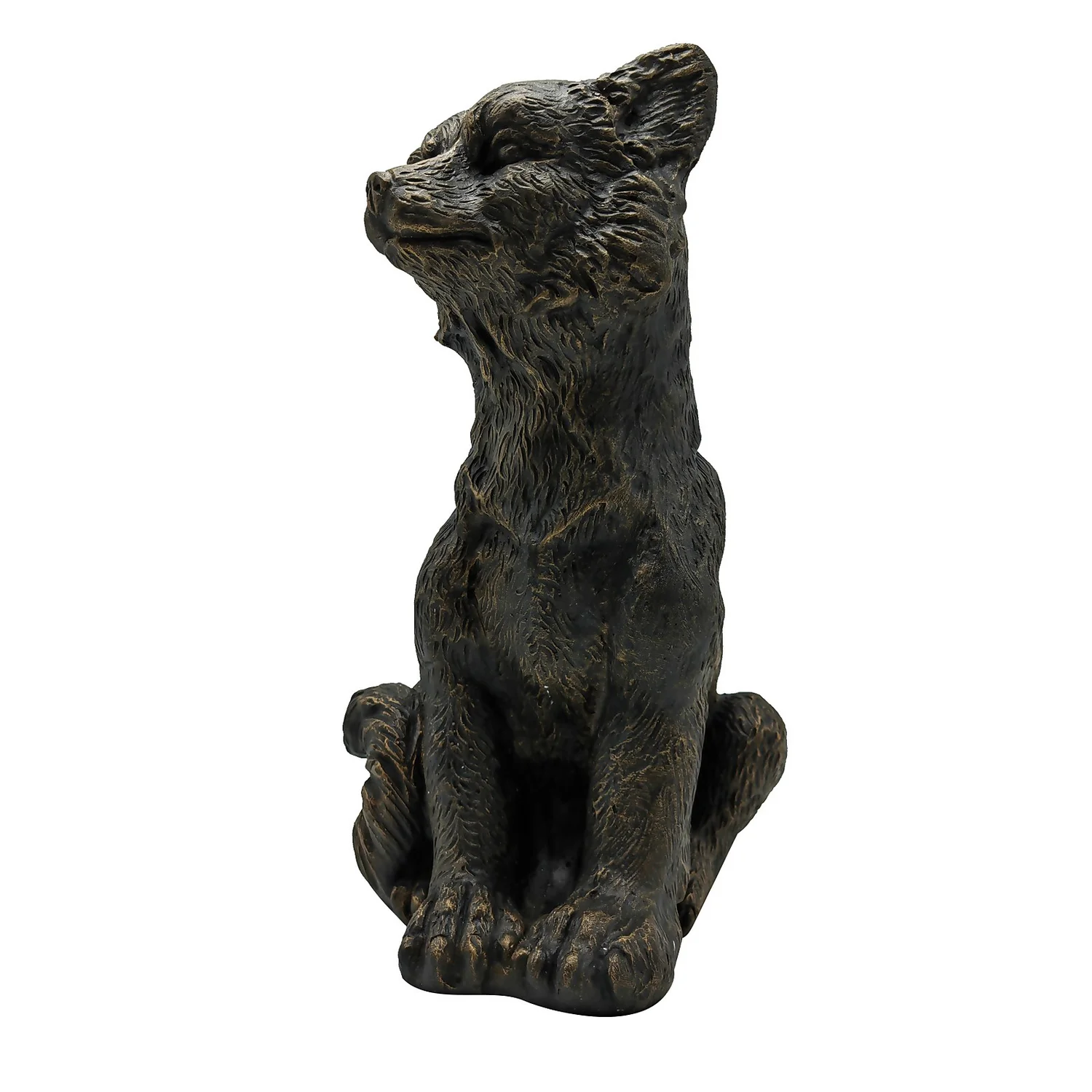 Bronze Look Fox Garden Ornament 8 Bronze Look Fox Garden Ornament - Image 6