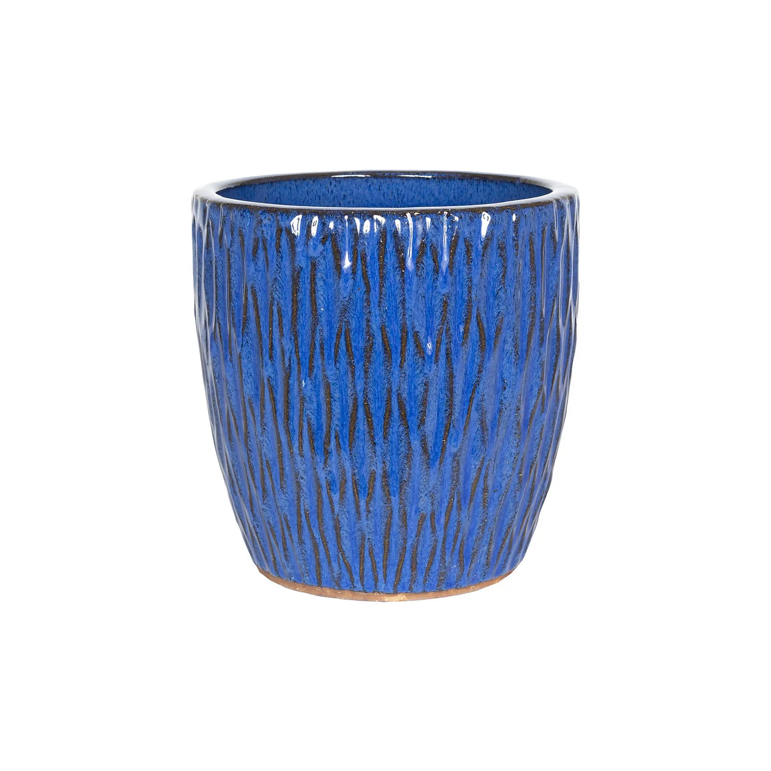 Chiswick Textured Pot Blue - 32cm 3 Chiswick Textured Pot Blue - 32cm