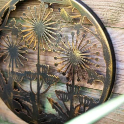 Allium Garden Wall Art 35cm - Antique Bronze -Plantery Shop 13981005 2145005835220258