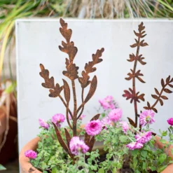 Floral Bronze Ground Stakes - 45cm (Assorted Designs) -Plantery Shop 13981009 1475005324775952