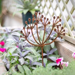 Floral Bronze Ground Stakes - 45cm (Assorted Designs) -Plantery Shop 13981009 1585005324668678