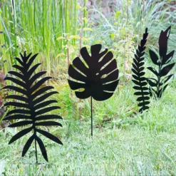 Jungle Black Ground Stakes - 45cm (Assorted Designs) 15 Jungle Black Ground Stakes - 45cm (Assorted Designs) -Plantery Shop 13981010 2095005324325265