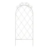 French Country Scroll Trellis - White -Plantery Shop 14017018 1775008182106878